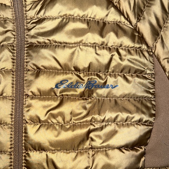 Eddie Bauer First Ascent Women's Microtherm Stormdown Hooded Jacket Windproof XS - Picture 2 of 6